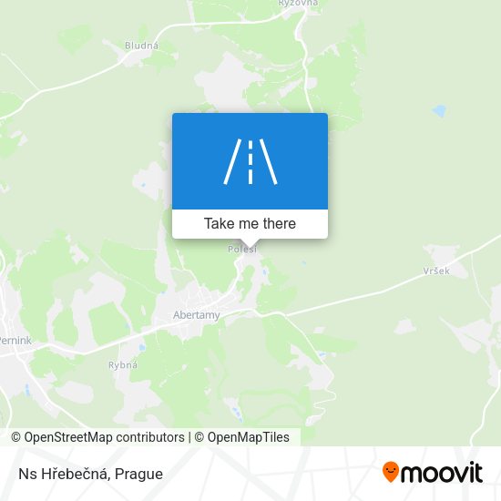 Ns Hřebečná map