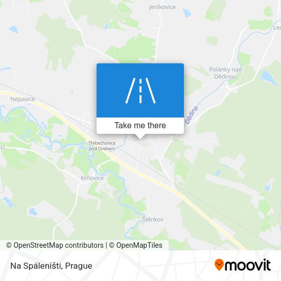 Na Spáleništi map