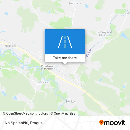Карта Na Spáleništi