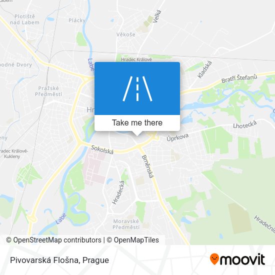 Pivovarská Flošna map