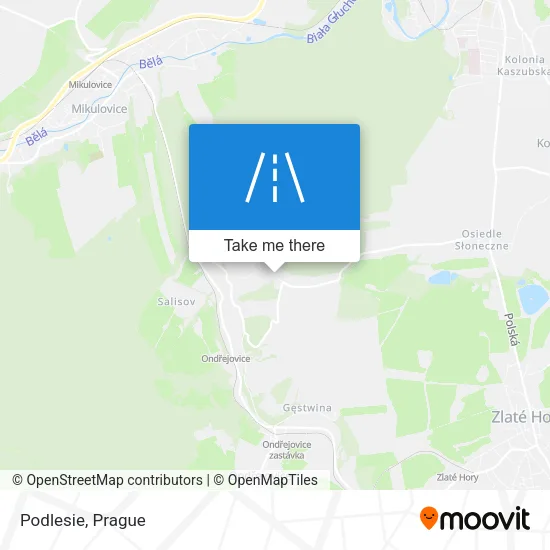 Карта Podlesie