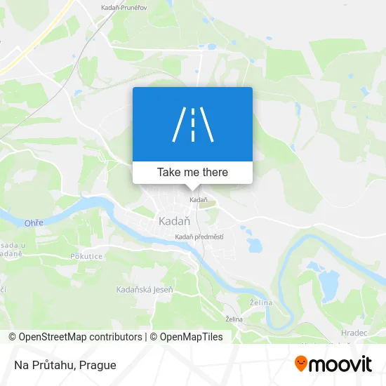 Карта Na Průtahu