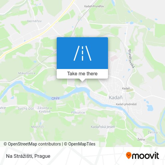 Na Strážišti map