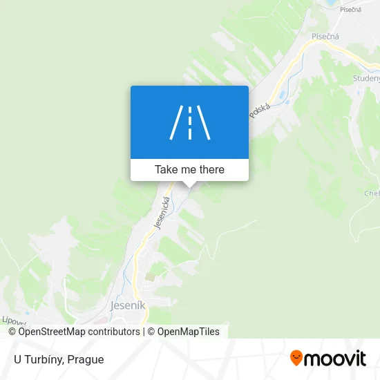Карта U Turbíny