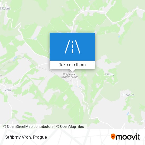 Stříbrný Vrch map