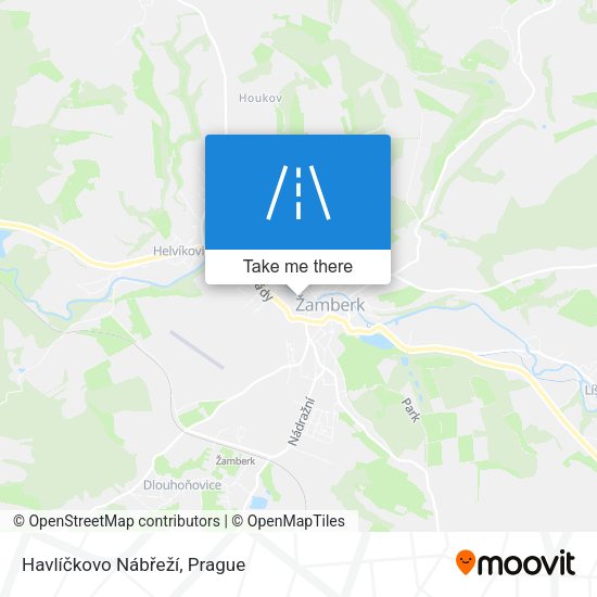 Havlíčkovo Nábřeží map