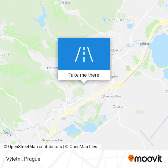 Карта Výletní