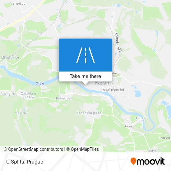 Карта U Splitu