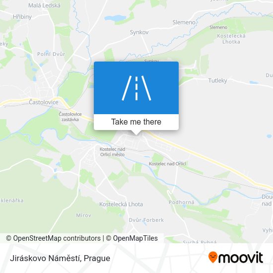 Jiráskovo Náměstí map