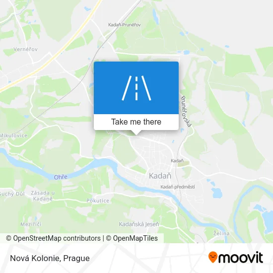 Карта Nová Kolonie