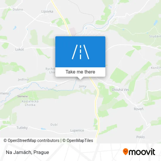 Карта Na Jamách