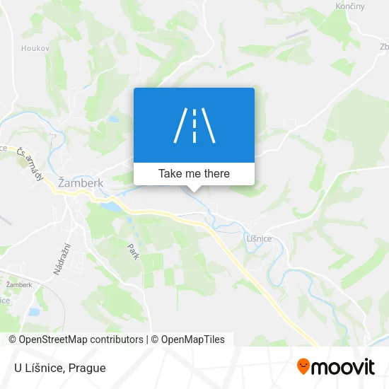 Карта U Líšnice
