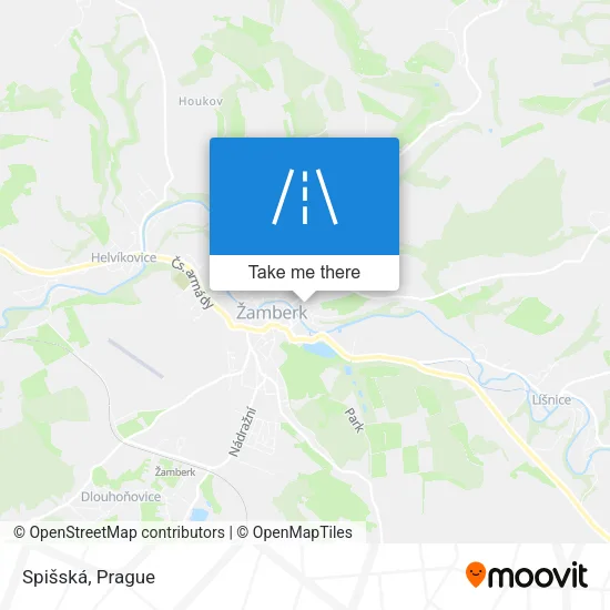 Карта Spišská