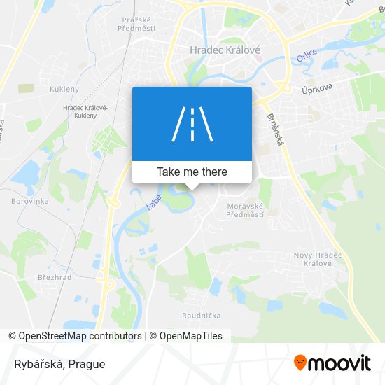 Rybářská map