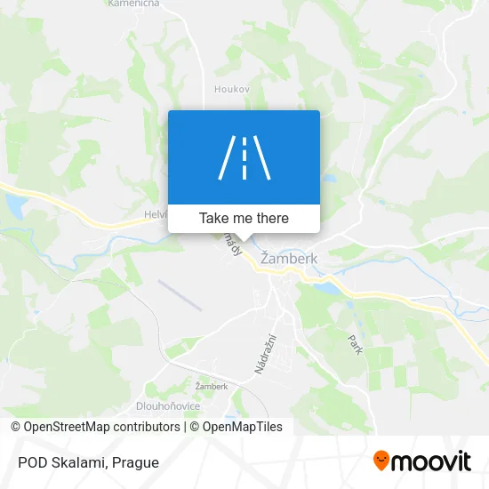 Карта POD Skalami