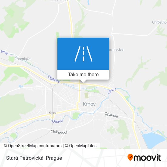 Stará Petrovická map