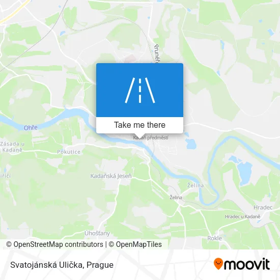 Карта Svatojánská Ulička