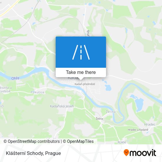 Klášterní Schody map