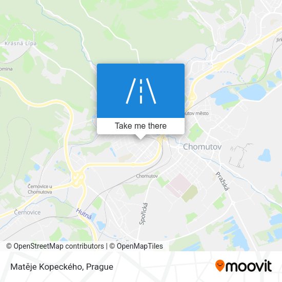 Matěje Kopeckého map