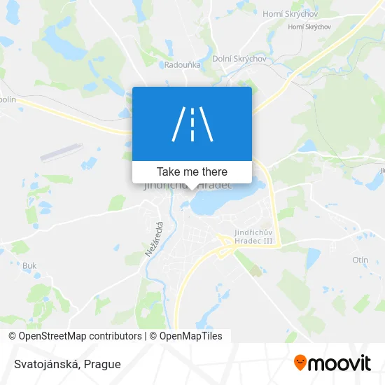 Карта Svatojánská