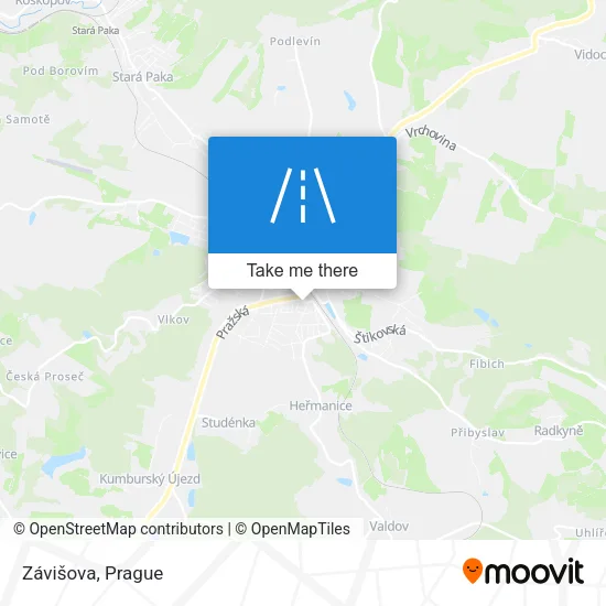 Карта Závišova