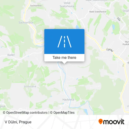Карта V Důlni