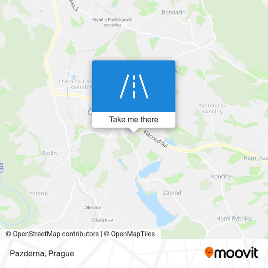Карта Pazderna