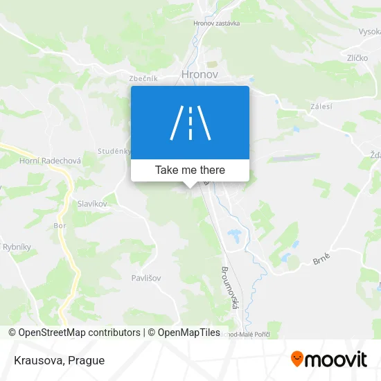Карта Krausova