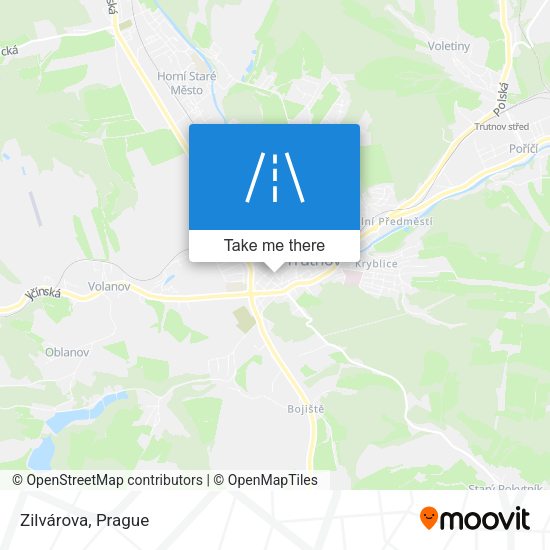 Zilvárova map