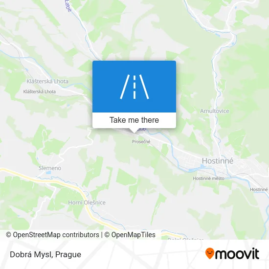 Карта Dobrá Mysl