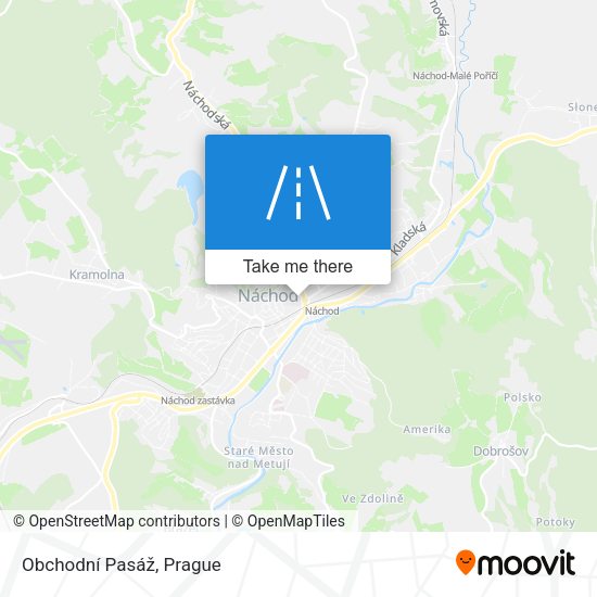 Obchodní Pasáž map
