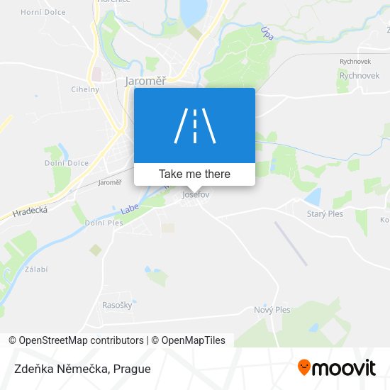Zdeňka Němečka map