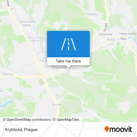 Карта Kryblická