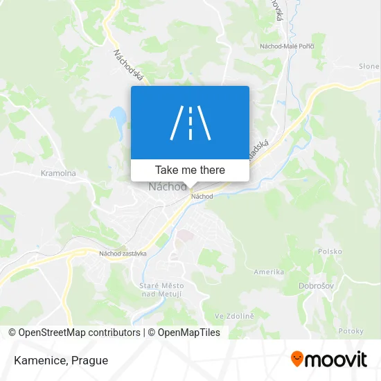 Карта Kamenice