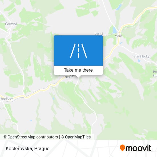 Kocléřovská map