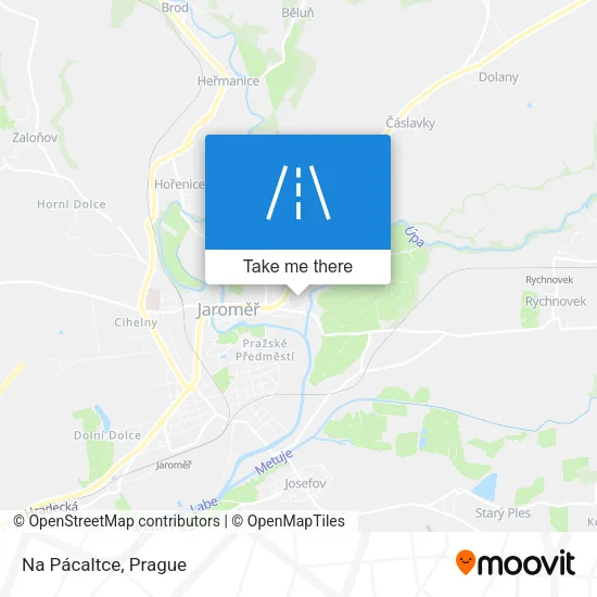 Карта Na Pácaltce