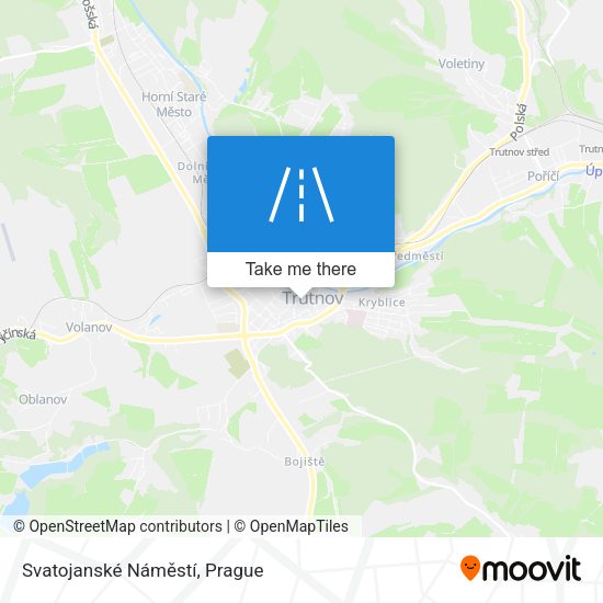 Svatojanské Náměstí map