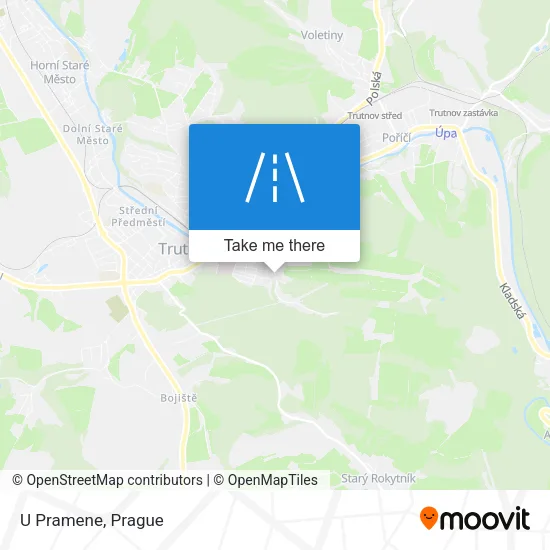 Карта U Pramene