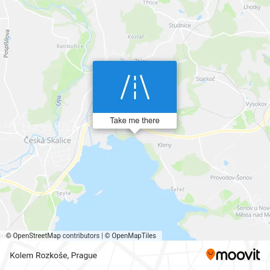 Карта Kolem Rozkoše