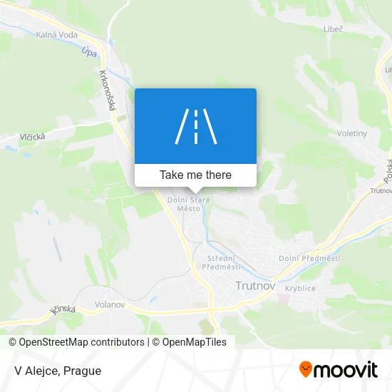 Карта V Alejce