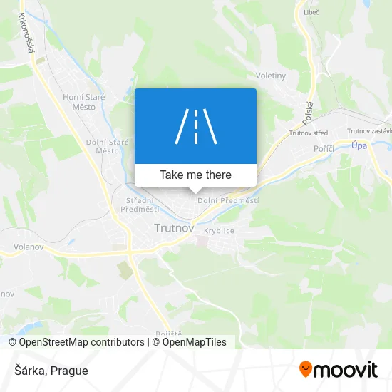 Карта Šárka