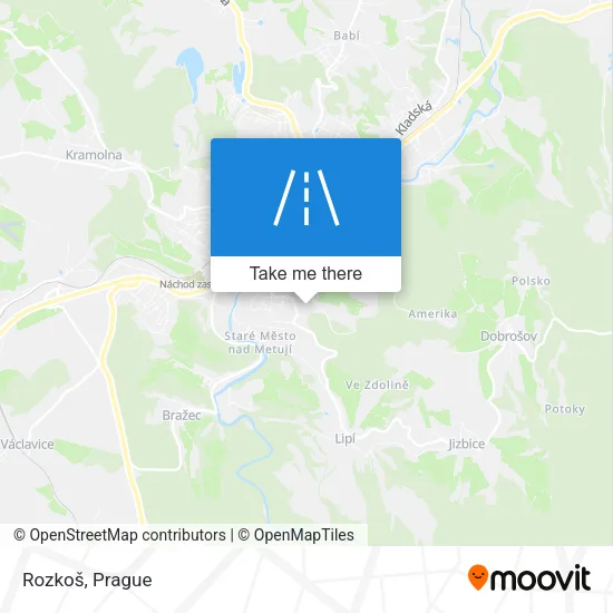 Карта Rozkoš