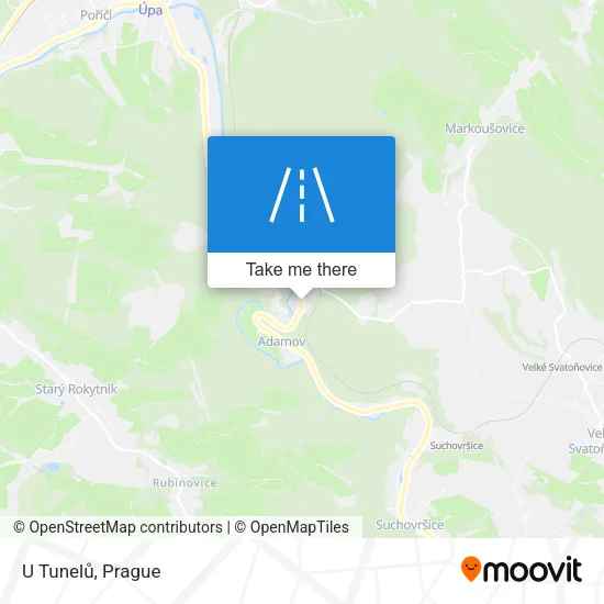 Карта U Tunelů