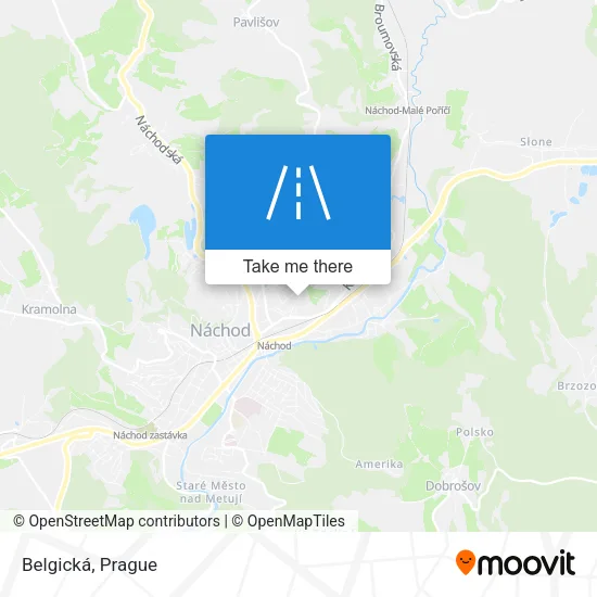 Карта Belgická