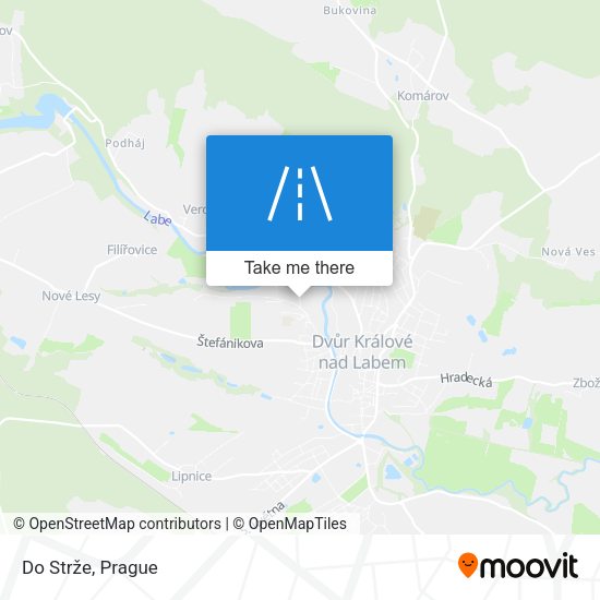 Карта Do Strže