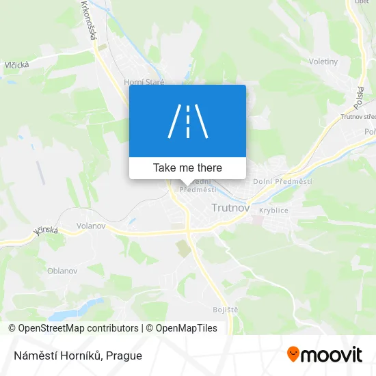 Карта Náměstí Horníků