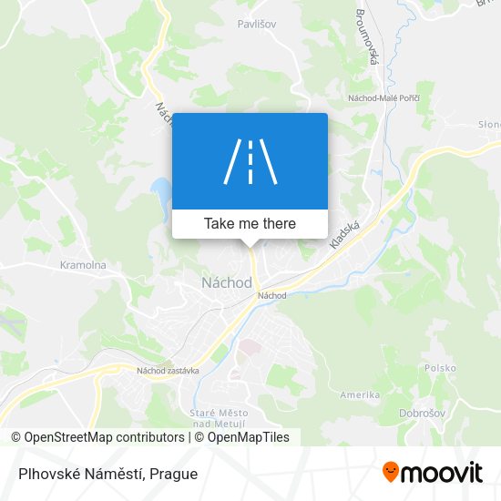 Plhovské Náměstí map