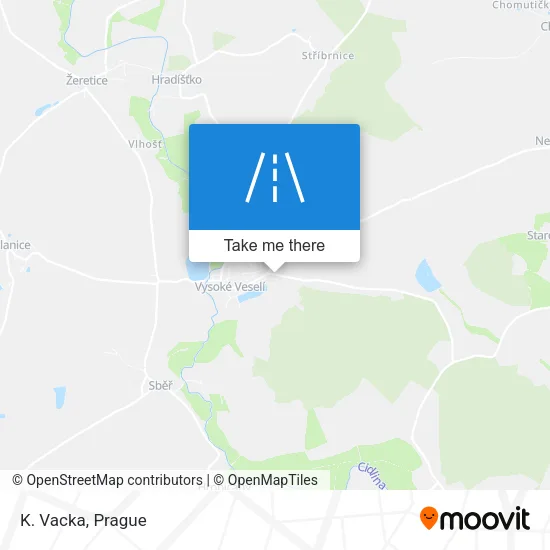 Карта K. Vacka
