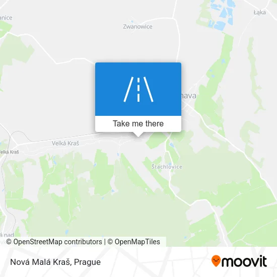Карта Nová Malá Kraš
