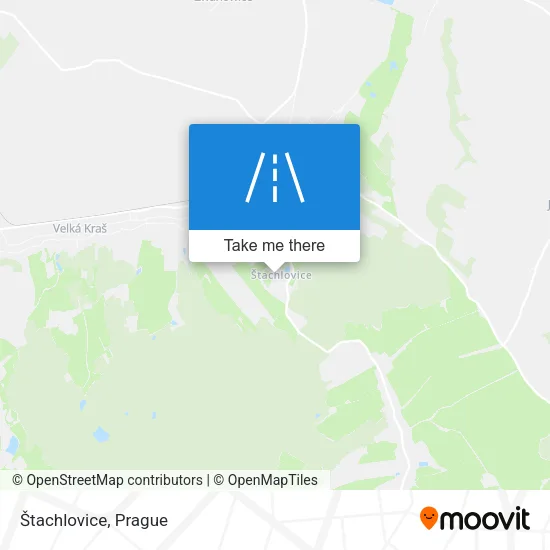 Карта Štachlovice